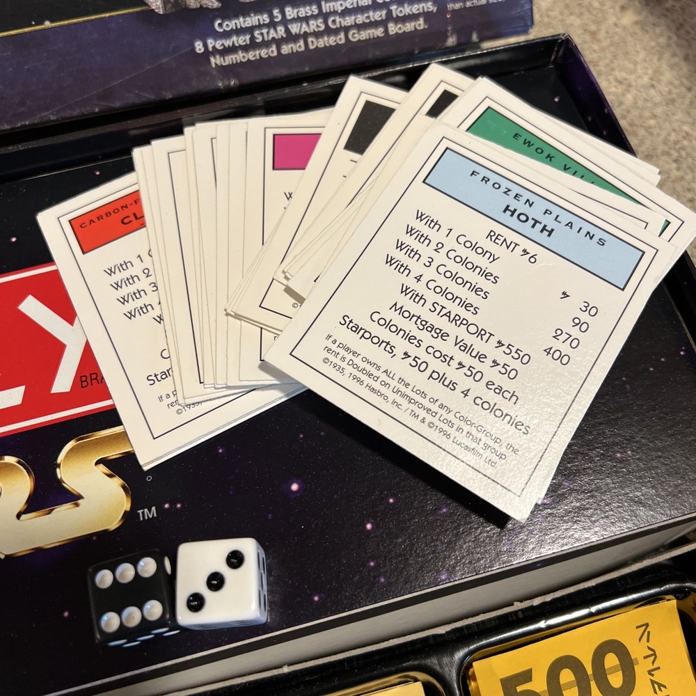 Parker Brothers Monopoly 1996 Limited Collectors Edition 20th Anniversary - Picture 9 of 16